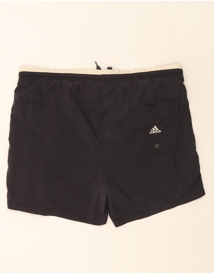 Adidas Hombre Bañador Corto Mediano Negro Poliéster