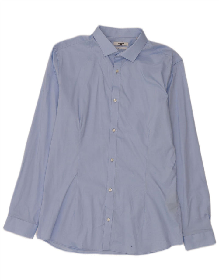 Camisa Jack & Jones Hombre XL Algodón Azul