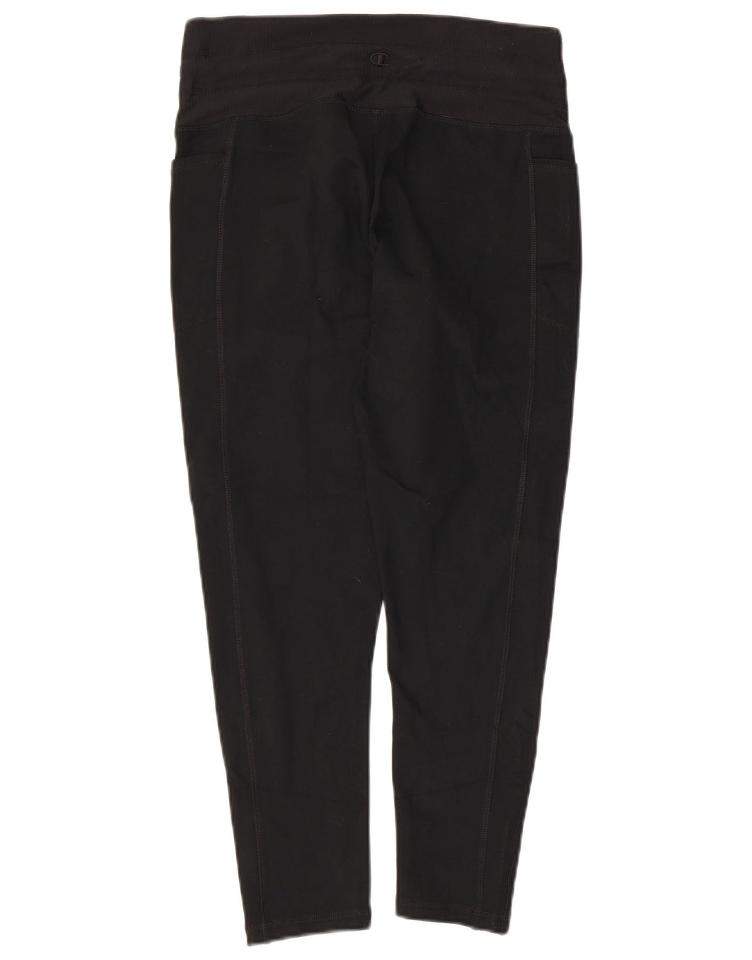 CHAMPION Leggings capri para mujer UK 44 Grande Poliéster negro