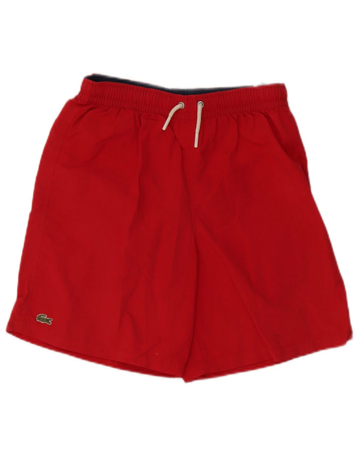 Bañador Lacoste Niño 13-14 Años Rojo Poliamida