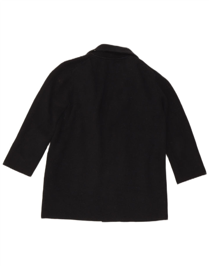 J. Crew Chaqueta tipo blazer abierta de manga 3/4 de gran tamaño para mujer UK 6 XS Azul marino