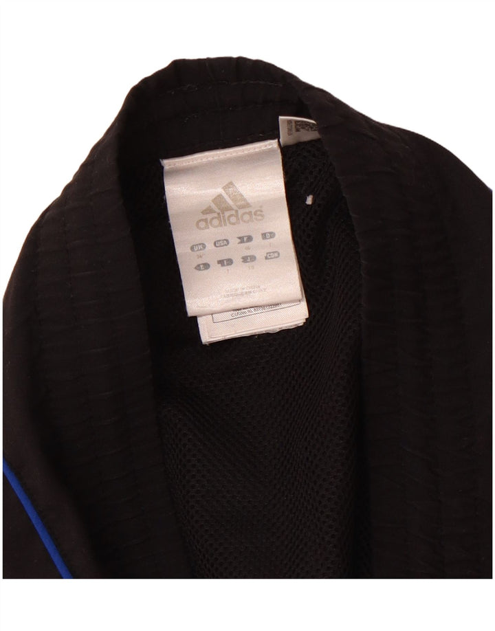 Adidas - Pantalones cortos deportivos para hombre, talla grande, poliéster negro