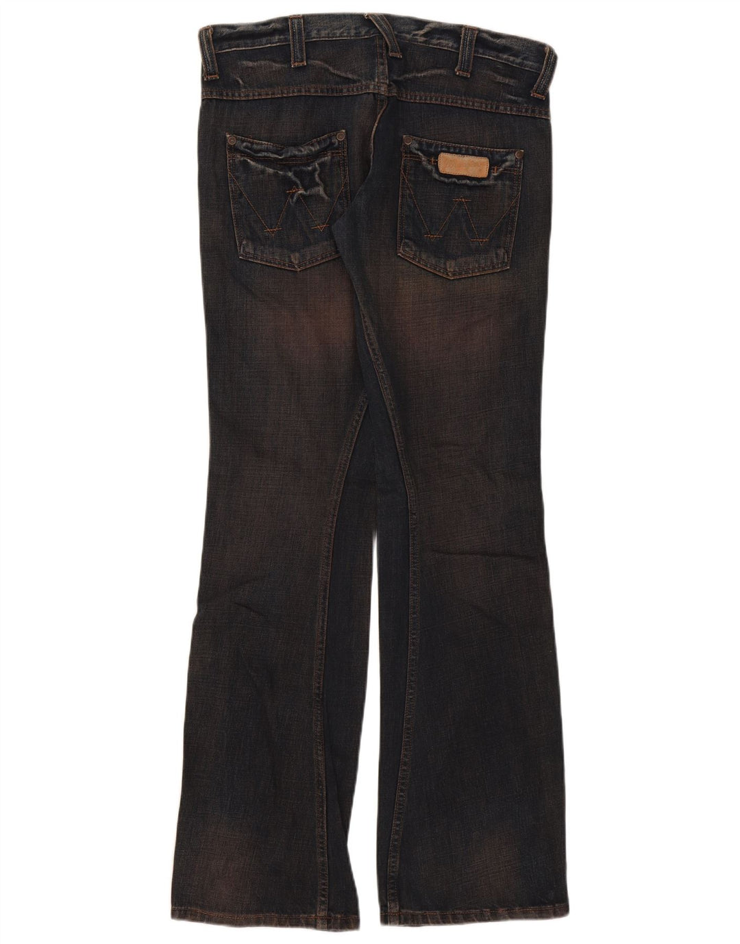 Wrangler Vaqueros Sharkey Bootcut para Hombre W32 L34 Algodón Azul Marino