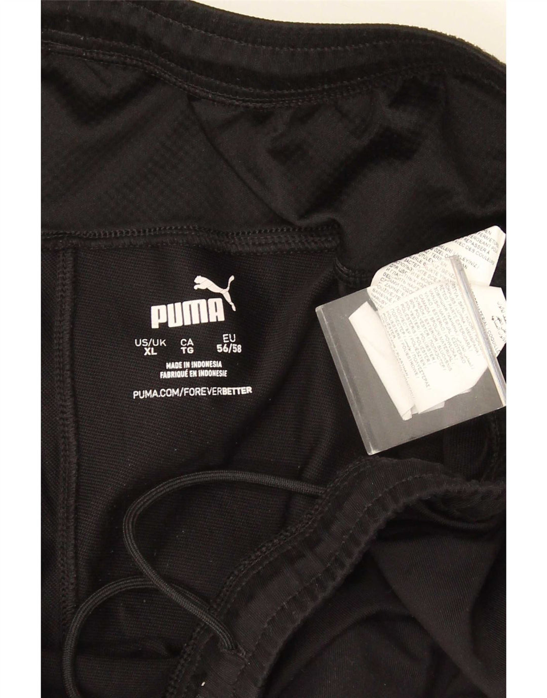 Puma Pantalón Chándal Hombre XL Negro Poliéster