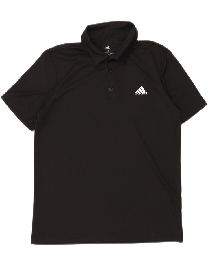 Adidas Hombre Aeroready Polo Polo Mediano Negro Poliéster
