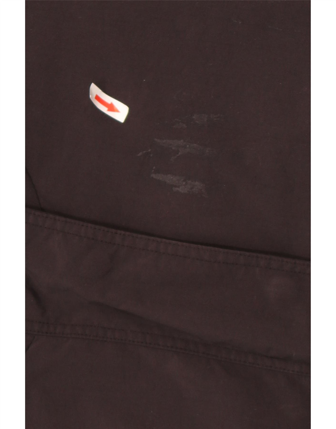 Nike Chaqueta Anorak extragrande con capucha para mujer US 8/10 Medium Black Nylon