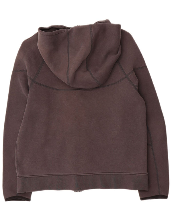 Nike Sudadera con capucha y cremallera para niños 13-14 años XL Gris Algodón