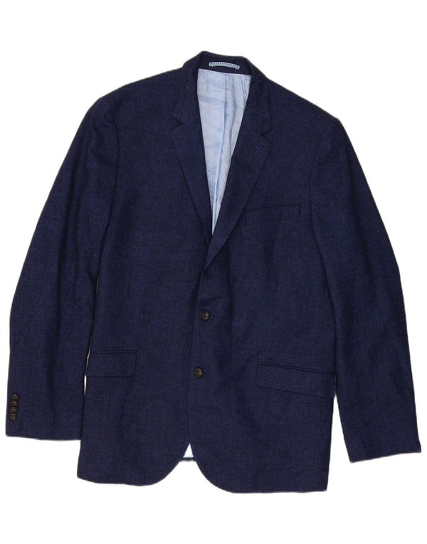 Marks & Spencer Chaqueta tipo blazer de 2 botones para hombre UK 44 XL Azul marino Espiga
