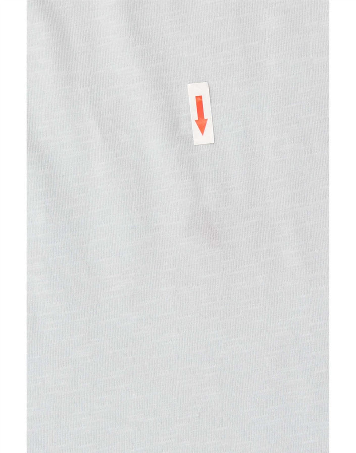 Camiseta gráfica para hombre Fat Face Top grande de algodón azul