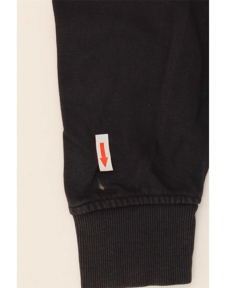 Penguin - Chaqueta de chándal para hombre (talla pequeña), color negro, algodón color block