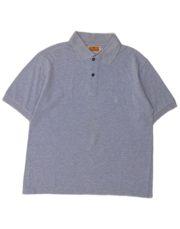 Conte of Florence Polo para hombre XS azul moteado