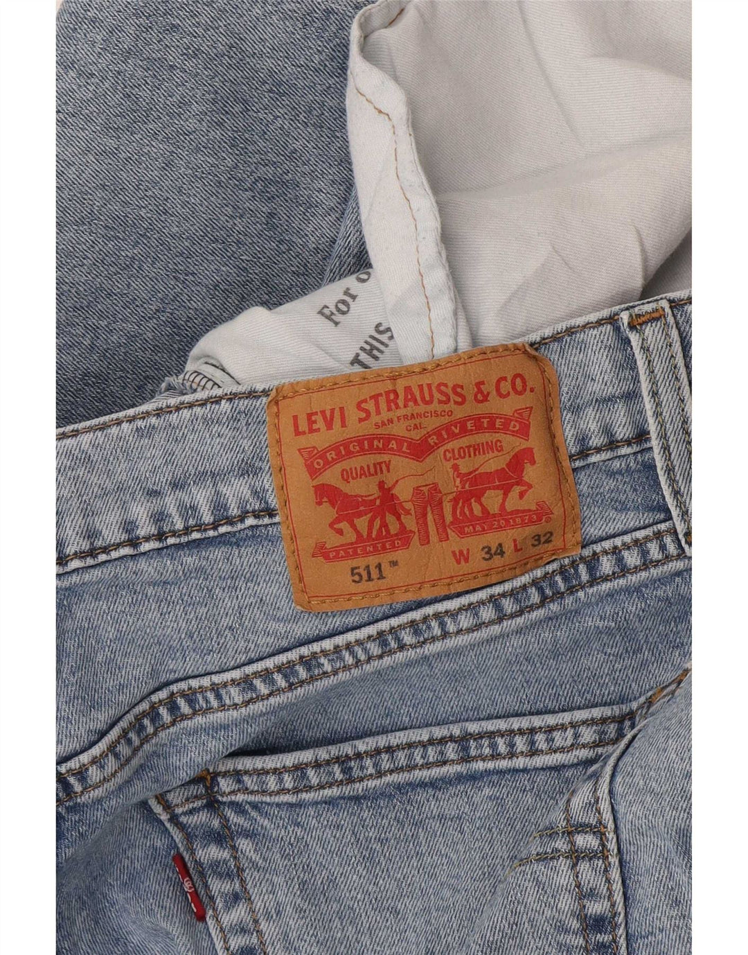 Vaqueros Levi's 511 Slim para hombre W34 L32 Azul