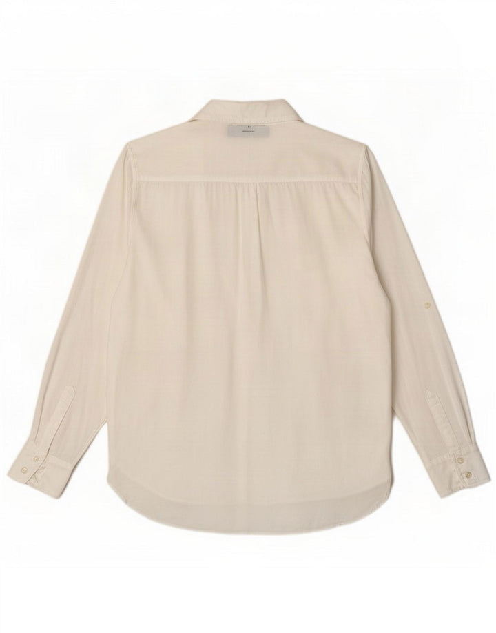 Zara Camisa Mujer UK 40 Small White