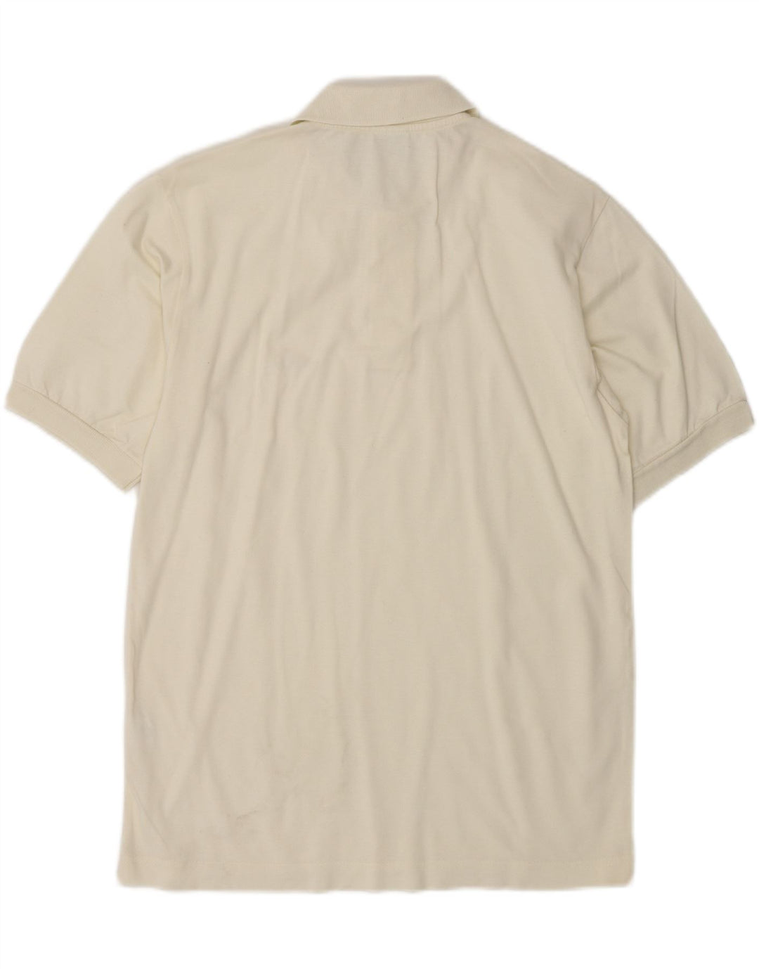 DIADORA Polo Hombre Algodón Blanco Roto Medio