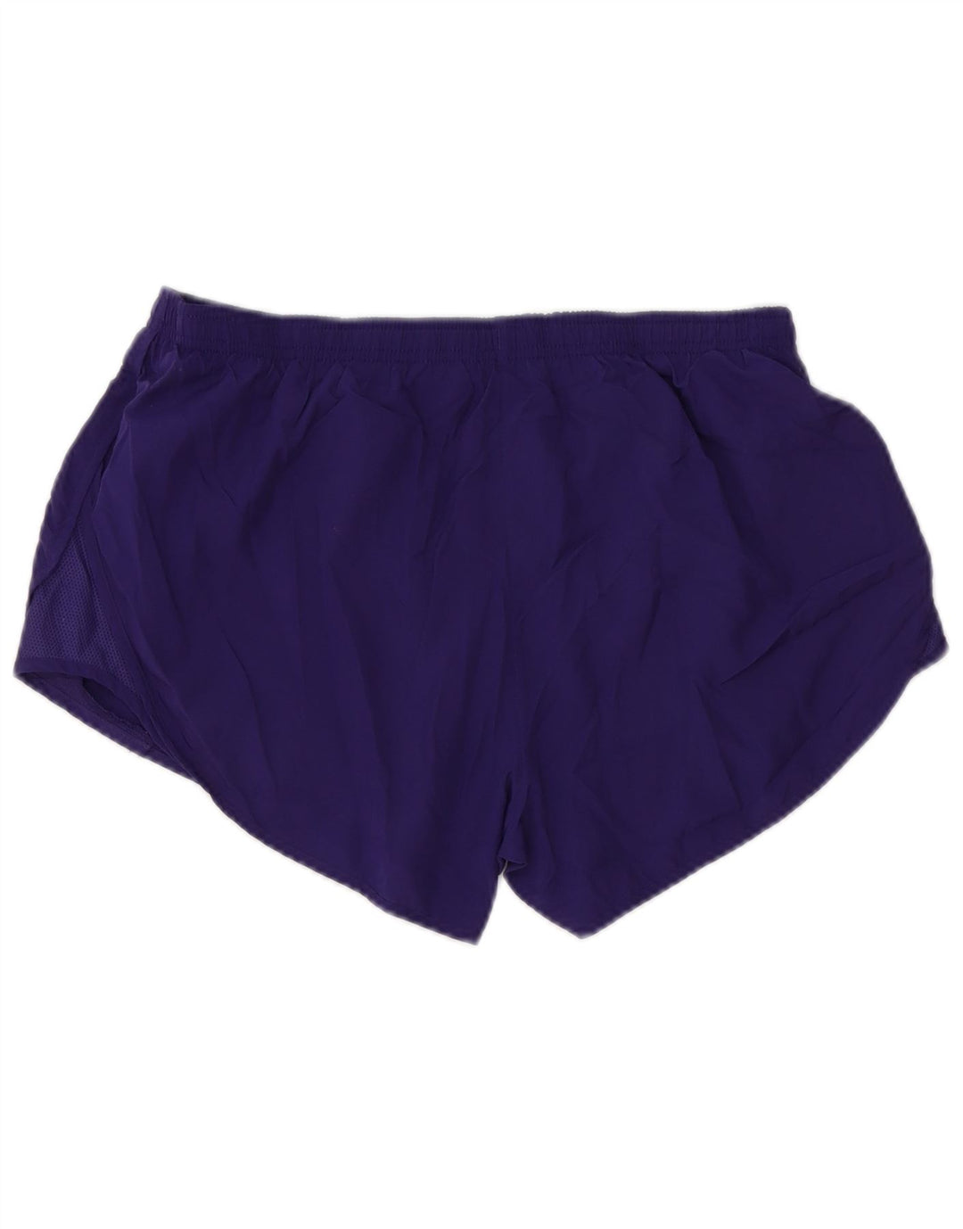 NIKE Pantalones cortos deportivos Dri Fit para mujer UK 44 Poliéster morado mediano