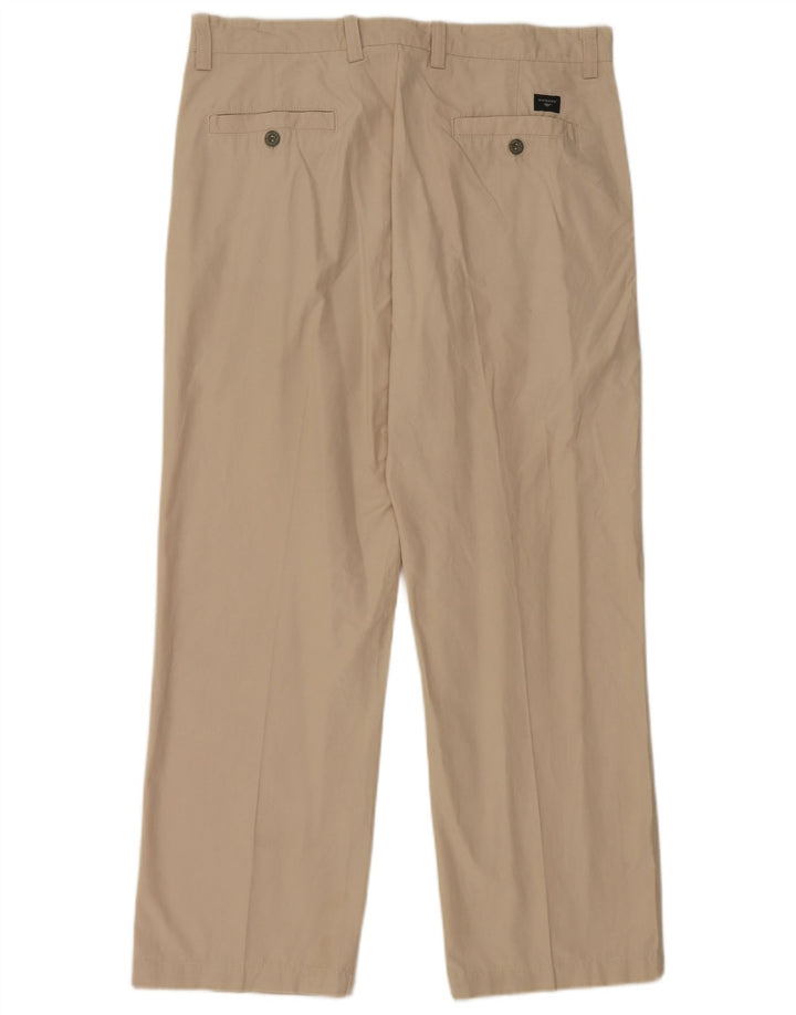 Dockers Pantalón chino de corte regular para hombre W34 L30 Beige