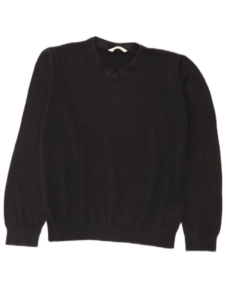 Marks & Spencer - Sudadera para niño (12-13 años, algodón), color negro