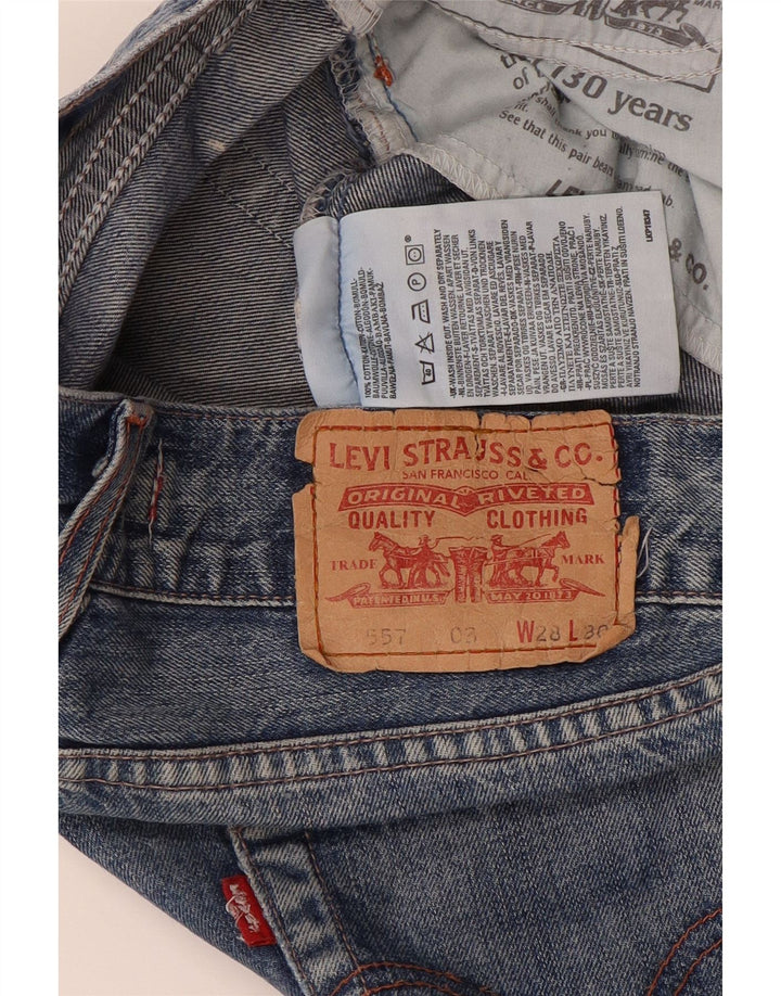 Levi's Mujer 557 Vaqueros Bootcut W28 L30 Algodón Azul