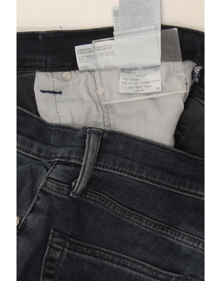 Levi's Hombre 511 Slim Jeans W33 L34 Algodón Azul Marino