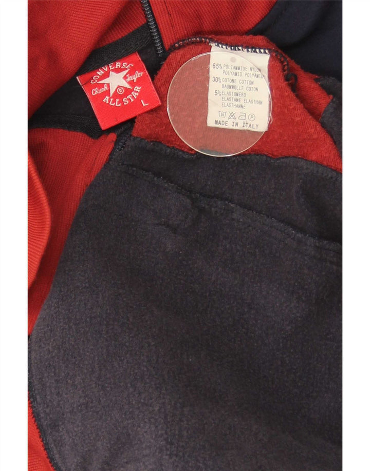 Converse - Chaqueta de chándal para mujer, talla 40, talla grande, color azul marino