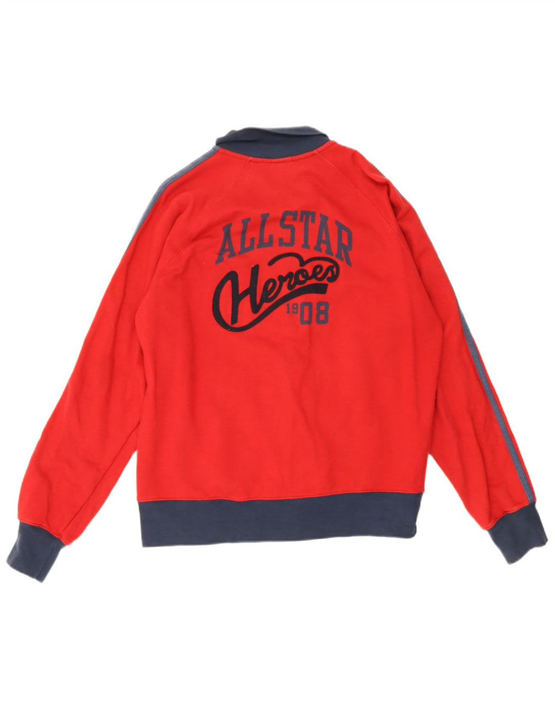 Converse All Star Graphic - Chaqueta de chándal para hombre, color rojo medio