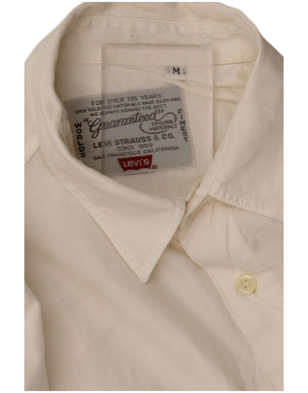 Camisa Levi's Hombre Mediana Blanca
