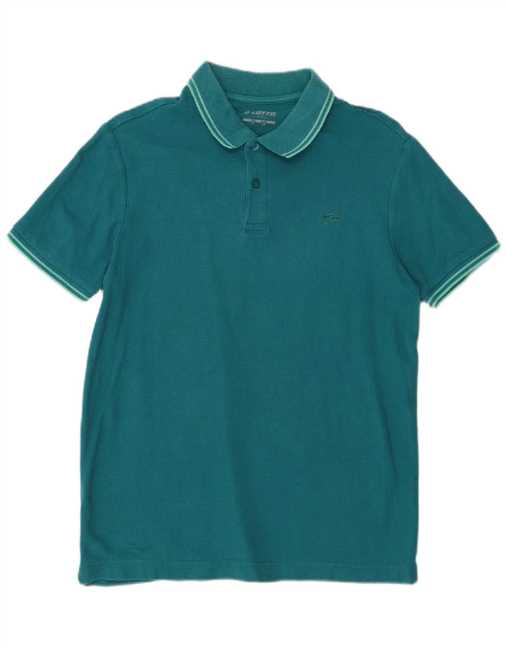 Polo Lotto Hombre Small Turquesa Rayas