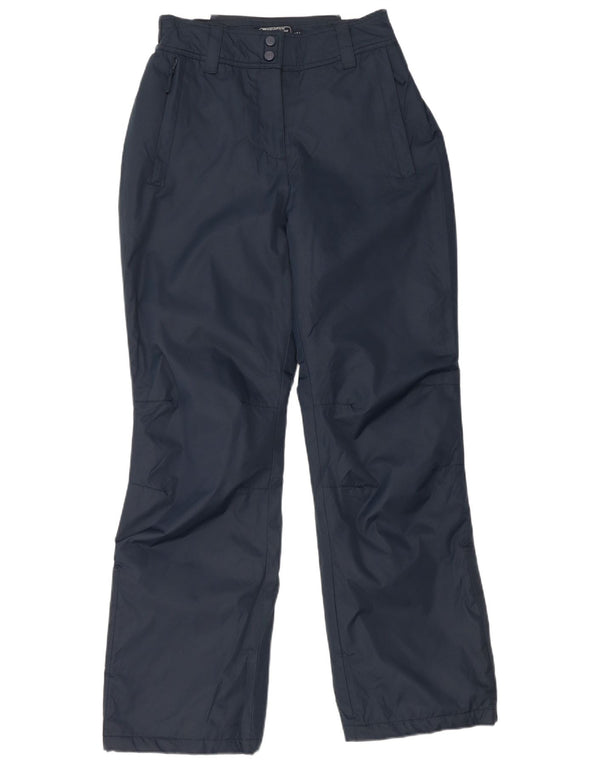 Pantalones de esquí para mujer Mountain Warehouse UK 8 Small Poliéster azul marino