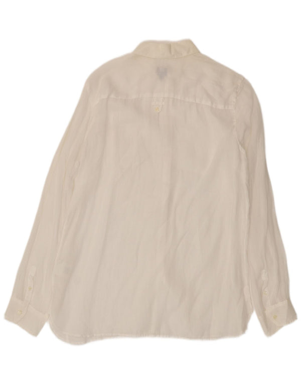 Camisa Mujer Trussardi Jeans ES 39 2XL Blanco Ramio