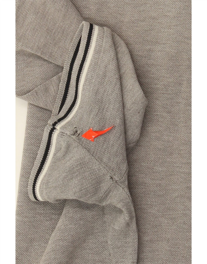 Marina Yachting Polo Hombre XL Algodón Moteado Gris