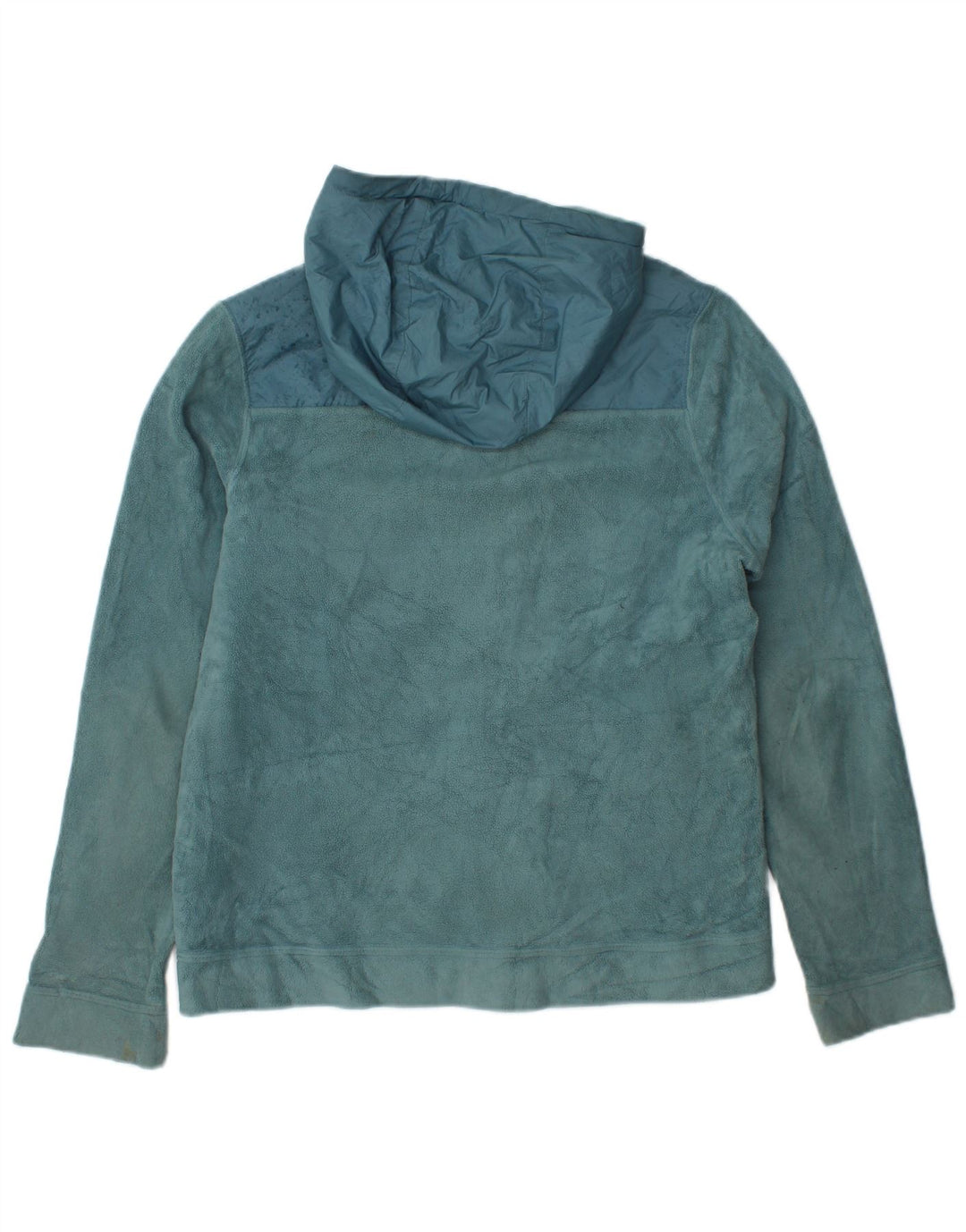 Nike Chaqueta polar con capucha para mujer ES 40 XL Poliéster azul