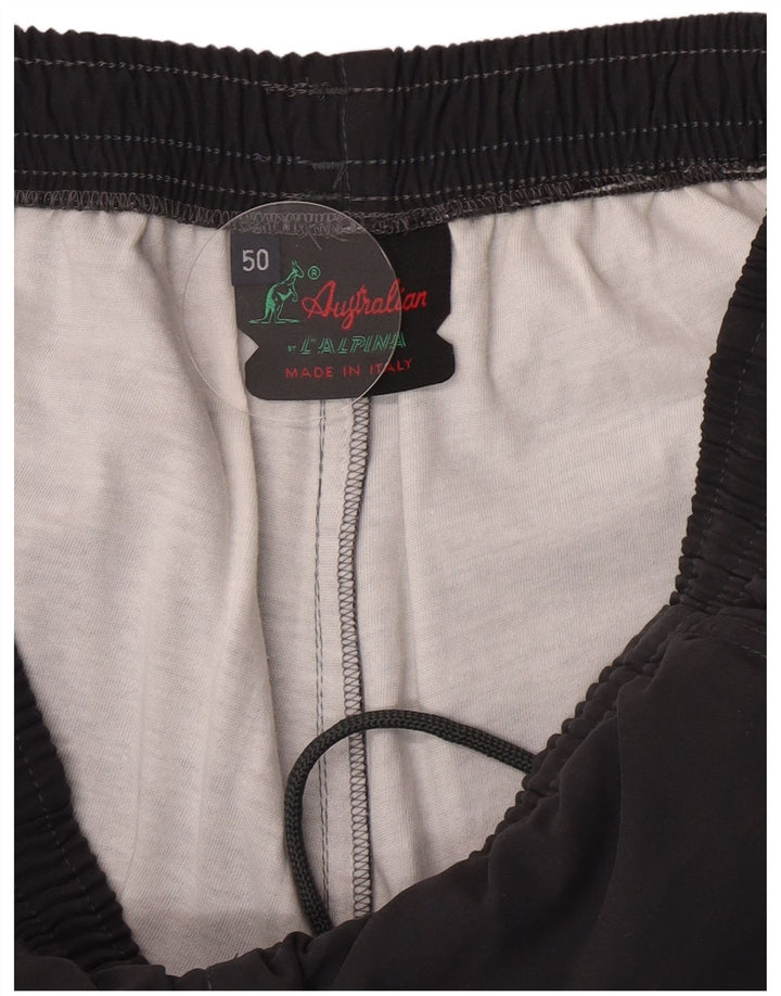 AUSTRALIAN L'ALPINA Pantalones de chándal cargo para hombre IT 50 Gris medio