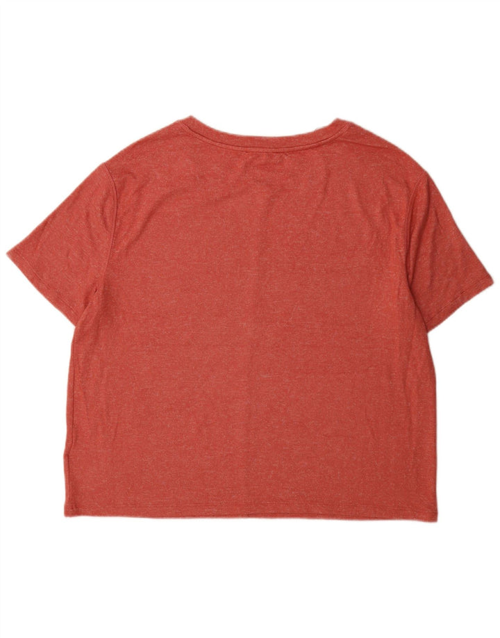 Marks & Spencer - Camiseta para hombre, talla grande, viscosa roja