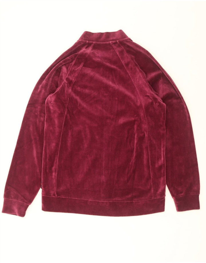Jordan - Chaqueta de chándal para hombre, algodón burdeos medio