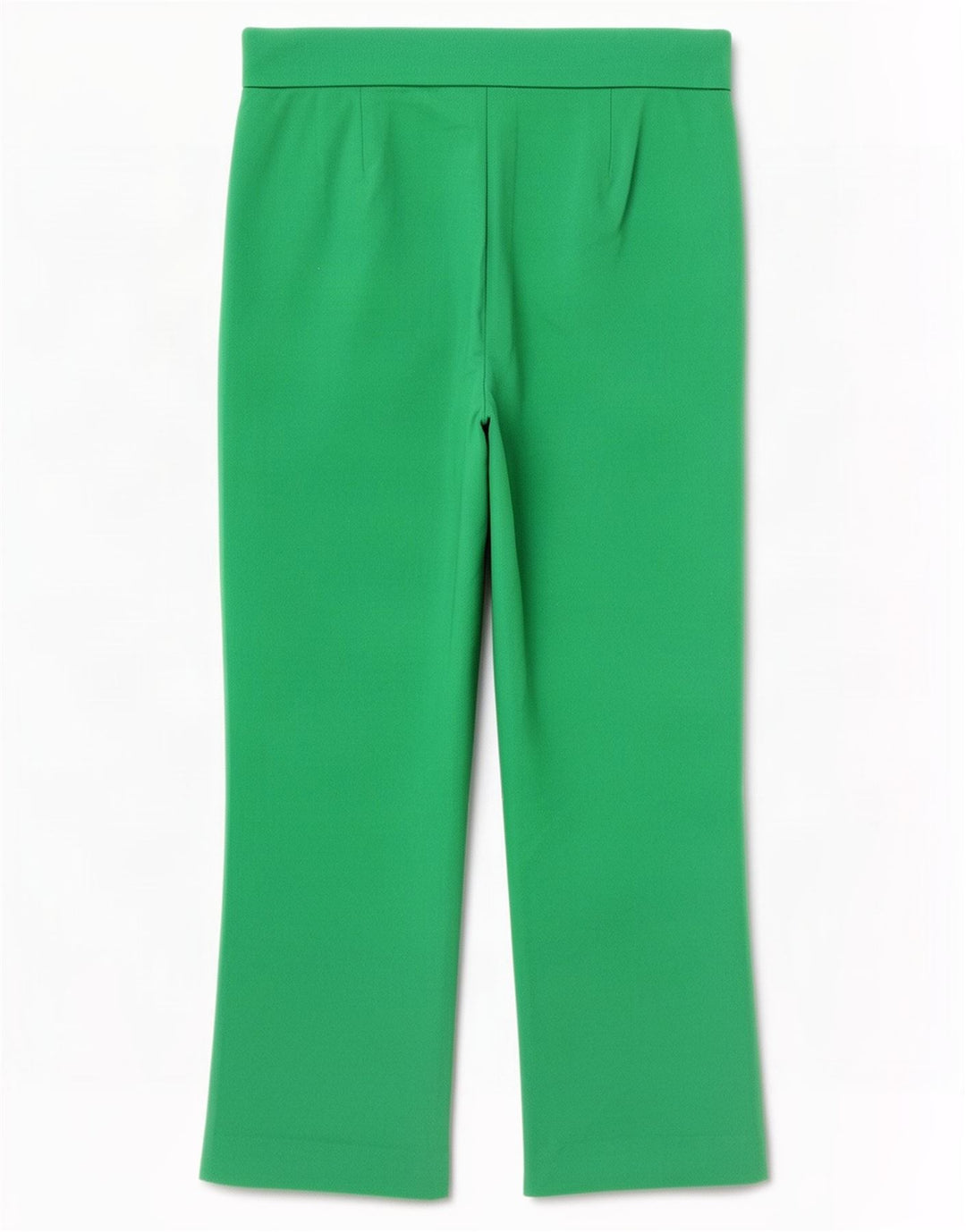 Zara Mujer Pantalones Capri Pequeño W26 L22 Verde