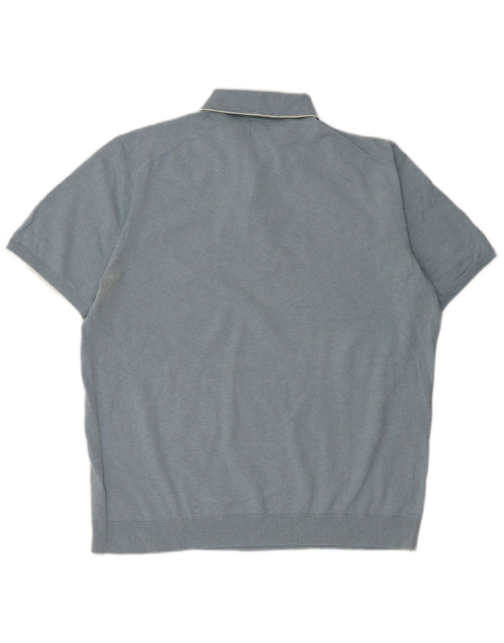Marks & Spencer Polo Hombre XL Algodón Azul
