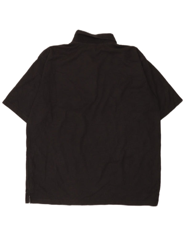 Polo Umbro Hombre XL Poliéster Negro