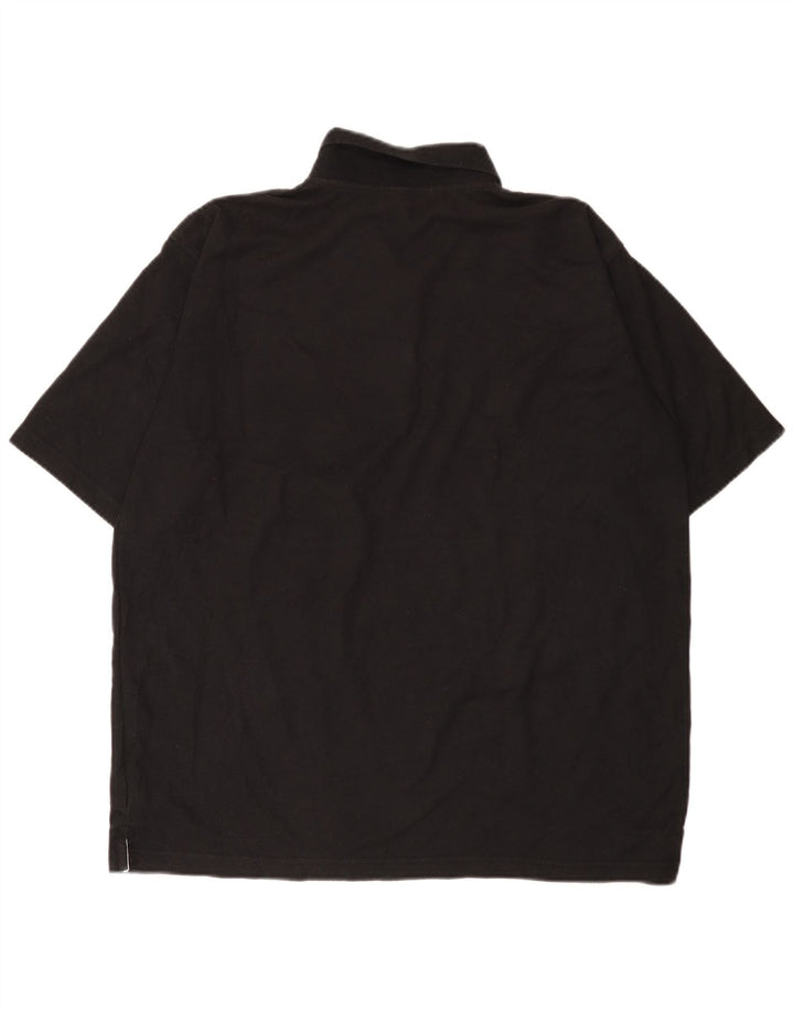 Polo Umbro Hombre XL Poliéster Negro