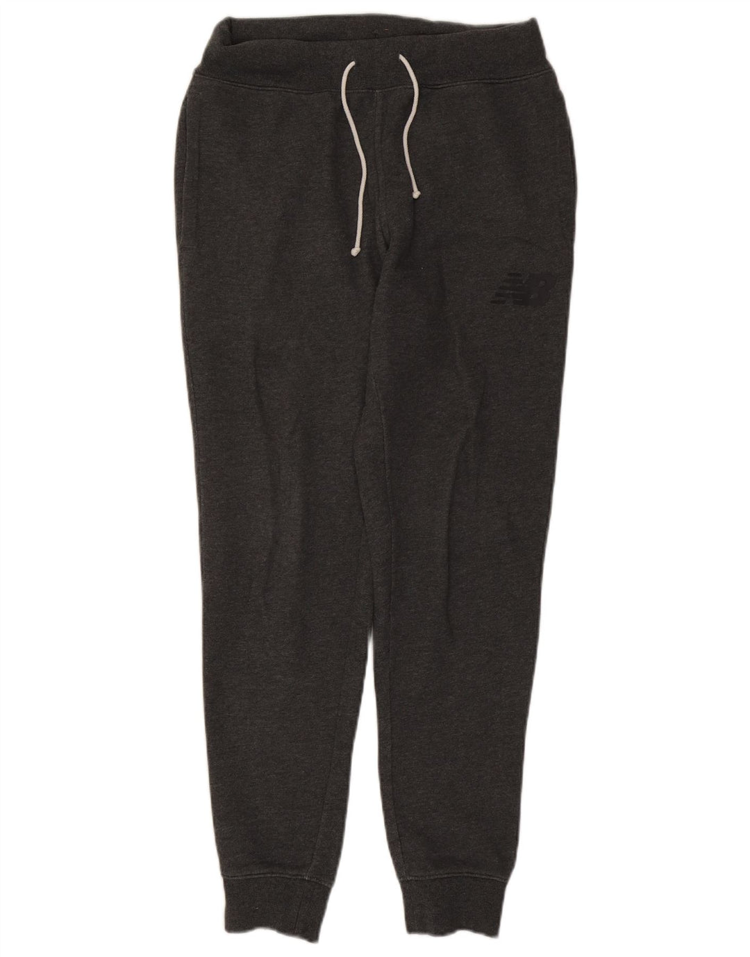 New Balance Hombre Pantalones De Chándal Joggers Algodón Gris Medio