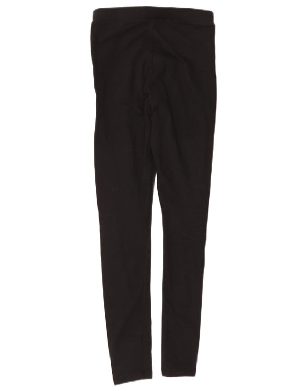 Adidas Leggings gráficos para mujer Reino Unido 8 Pequeño Algodón negro