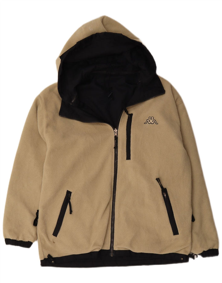 Kappa Chaqueta reversible con capucha para hombre UK 36 Small Azul marino