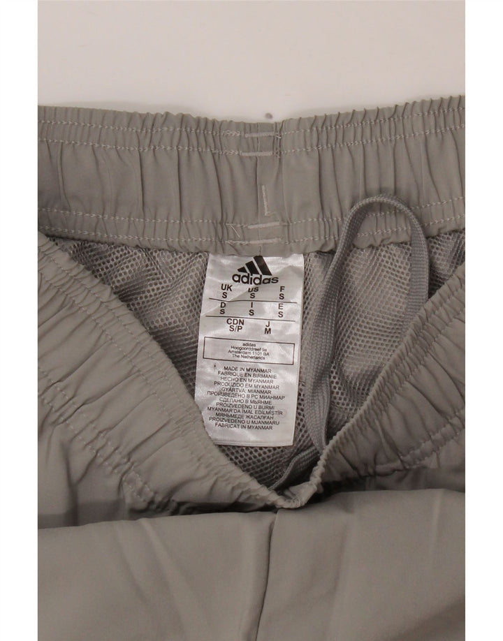 Adidas Hombre Pantalones Cortos Deportivos Pequeño Gris Poliéster