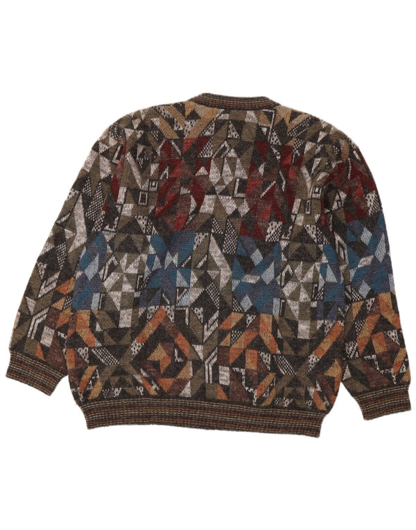 Suspense Jersey De Cuello Redondo Para Hombre IT 48 Medium Multicolor Geométrico