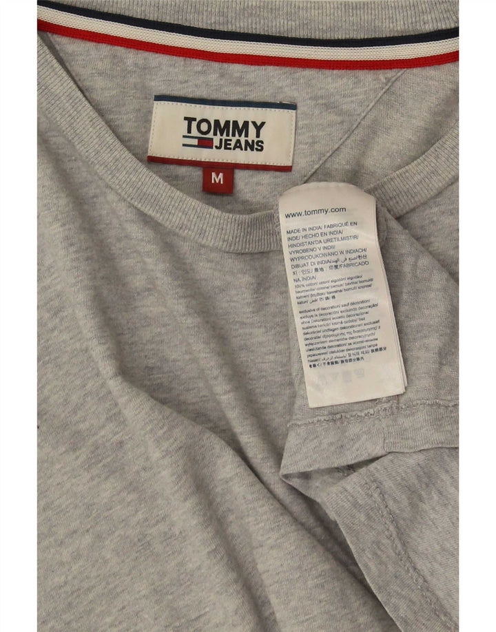 Camiseta Tommy Hilfiger Hombre Top Algodón Gris Medio