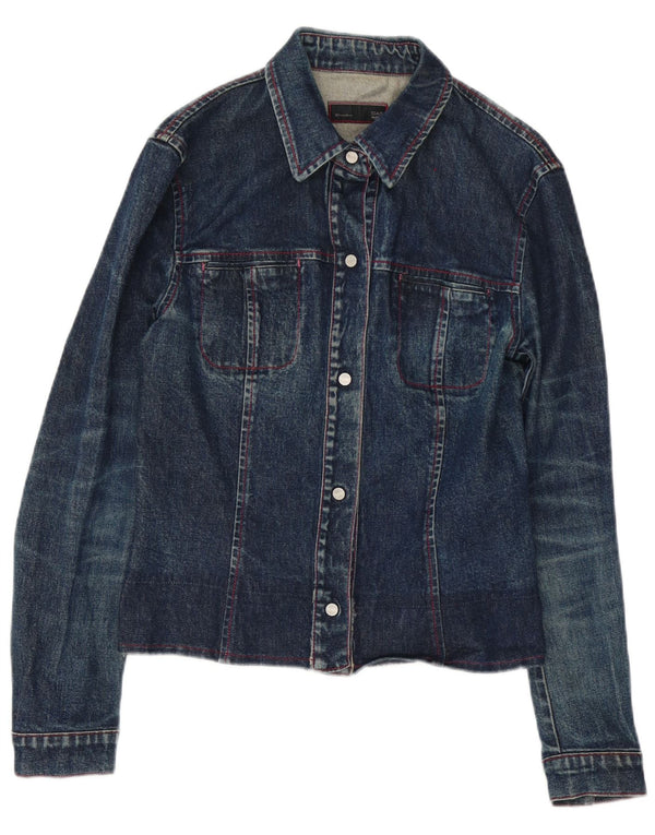 Gas chaqueta vaquera para mujer Reino Unido 44 grande azul