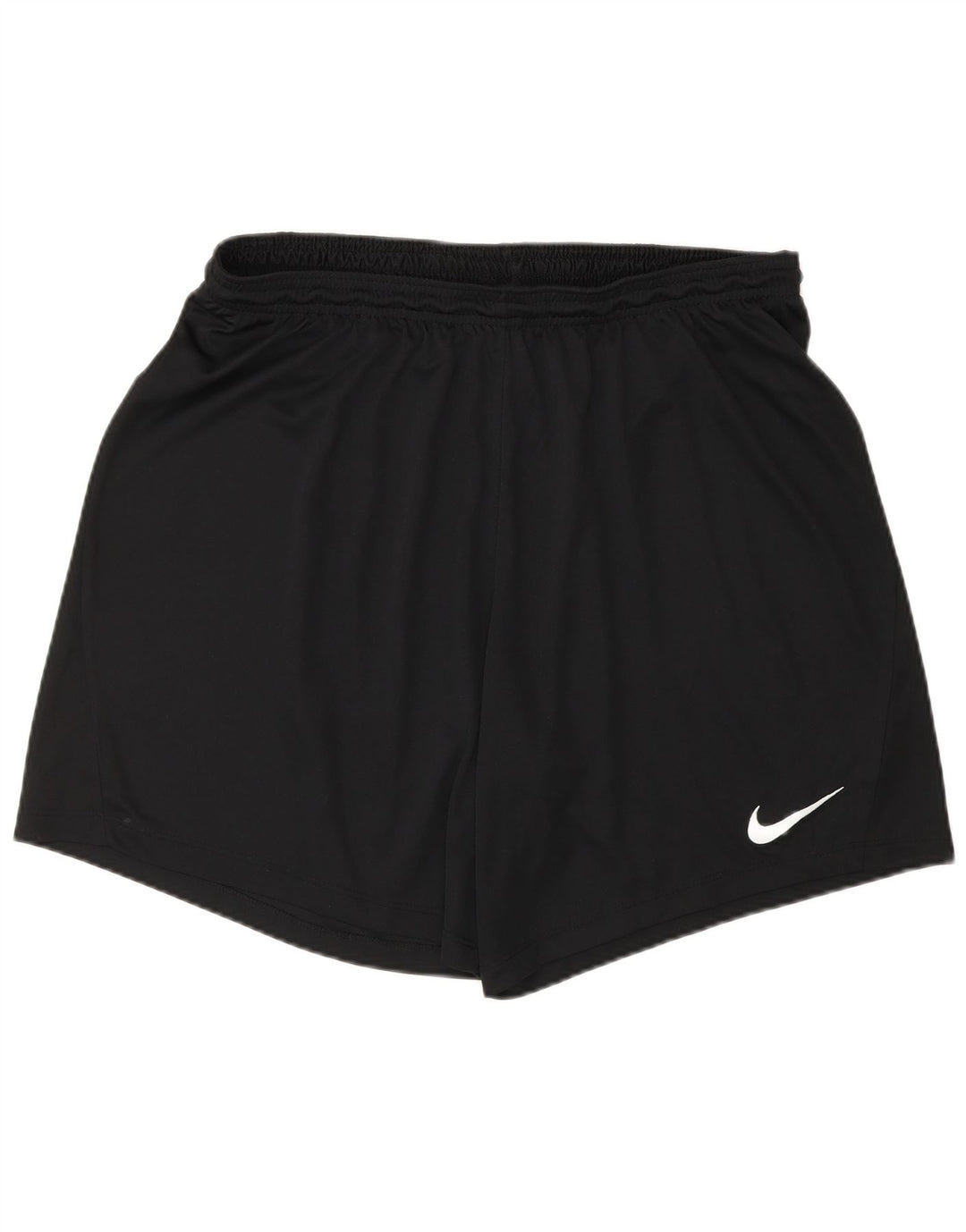 Nike Pantalones cortos deportivos Dri Fit Slim Fit para hombre, 2XL, poliéster negro