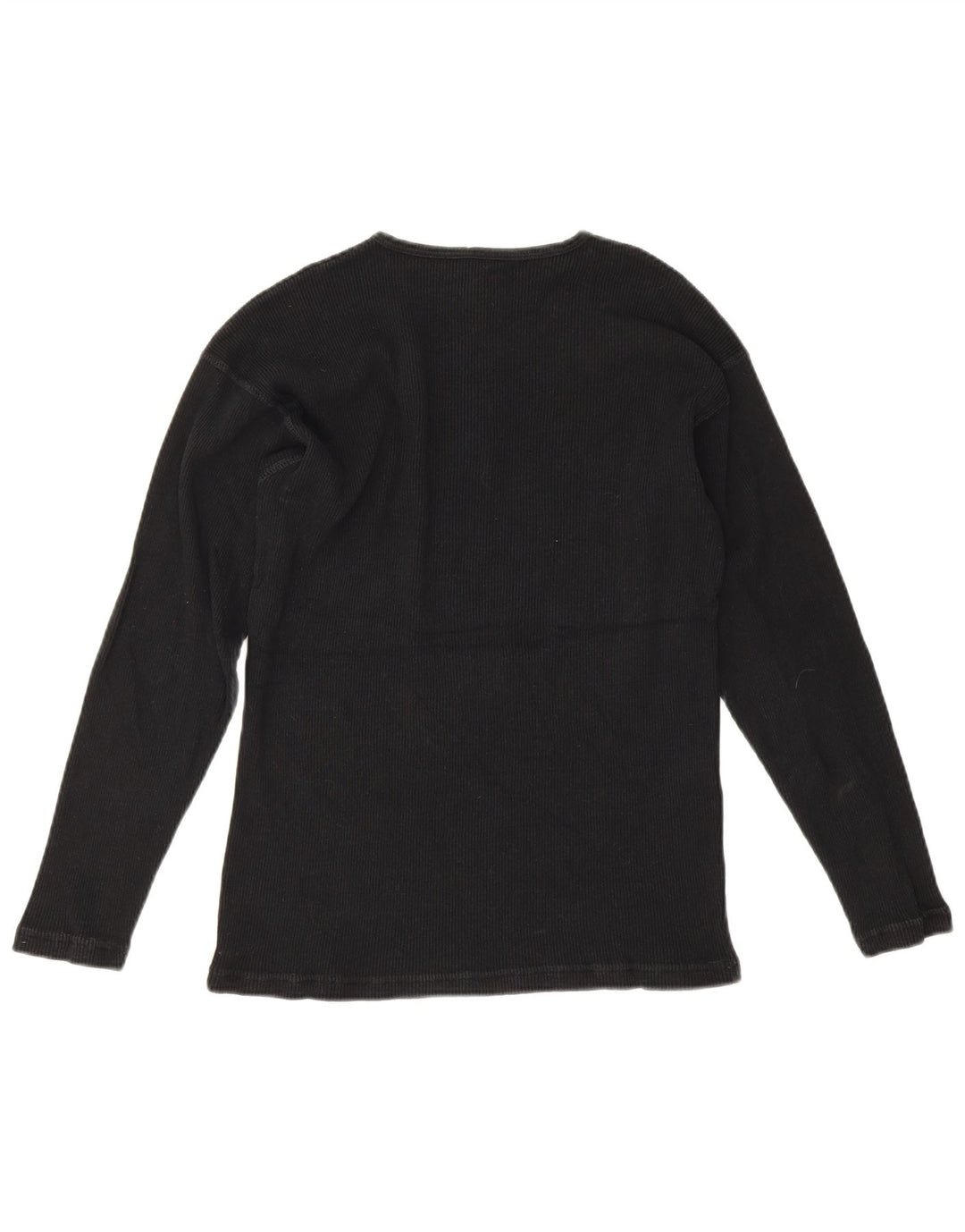 LEE Hombre Top Manga Larga Algodón Negro Mediano