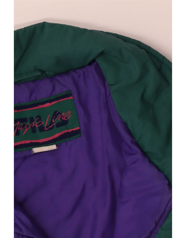 Fila Chaqueta acolchada para hombre UK 42 XL Verde