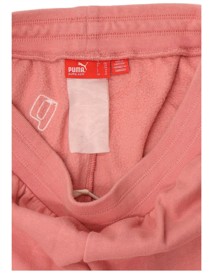 Puma Pantalón Chándal Gráfico Niña 15-16 Años Rosa
