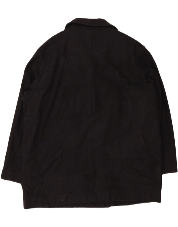 EDDIE BAUER Chaquetón para hombre UK 42 XL Lana negra